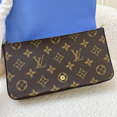 LV Felicie Pochette (Vivienne in Great Wall of China) in Monogram Canvas GHW