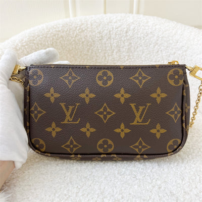 LV Multi Pochette Accessoires MPA Small Pochette in Monogram Canvas GHW