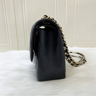 Chanel Classic Jumbo Double Flap in Black Caviar GHW