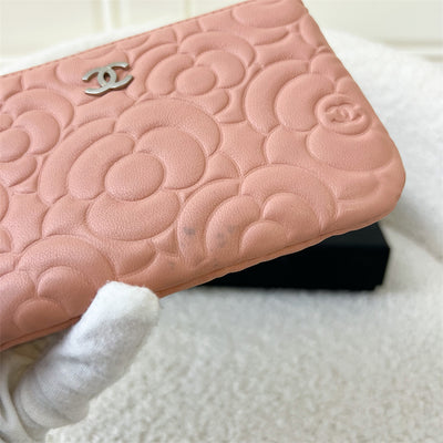 Chanel Mini O Case in Pink Camelia Calfskin AGHW