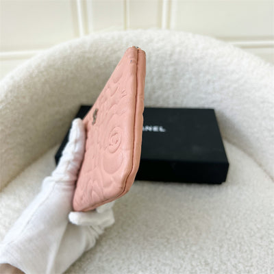 Chanel Mini O Case in Pink Camelia Calfskin AGHW