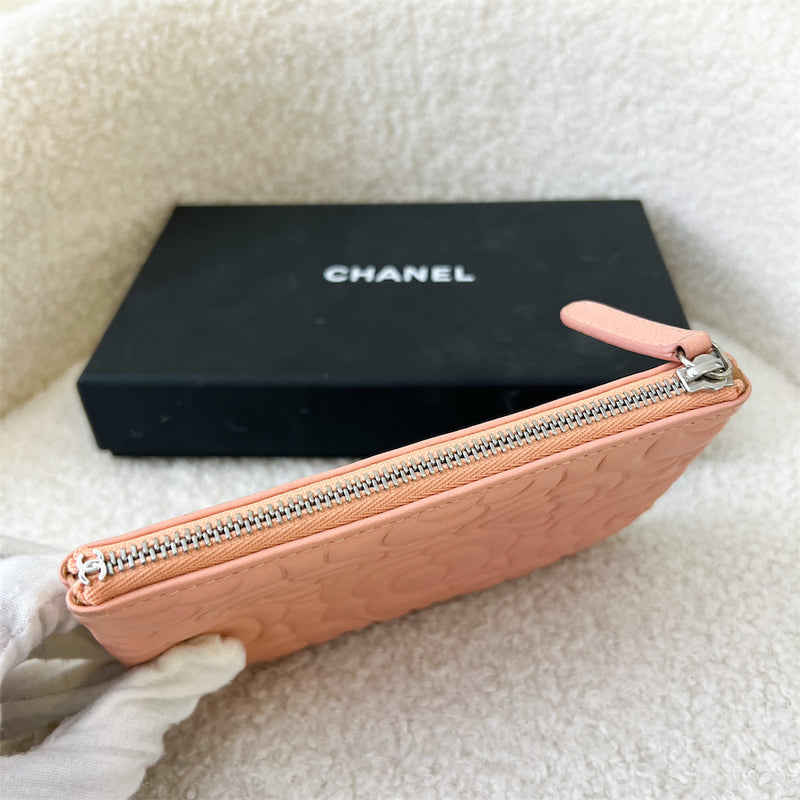 Chanel Mini O Case in Pink Camelia Calfskin AGHW