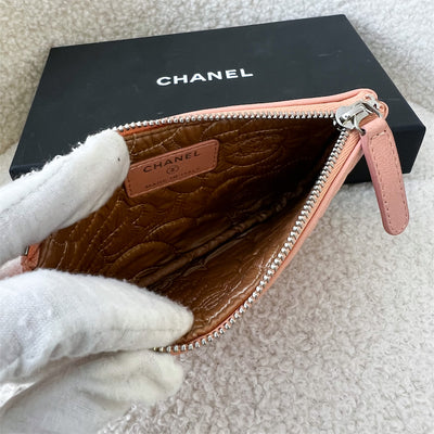 Chanel Mini O Case in Pink Camelia Calfskin AGHW