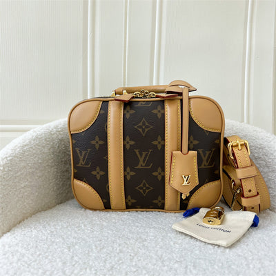 LV Mini Luggage BB in Monogram Canvas GHW