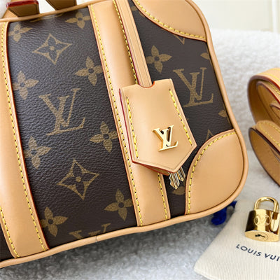 LV Mini Luggage BB in Monogram Canvas GHW