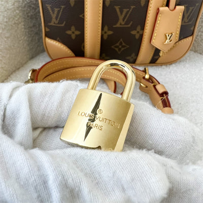 LV Mini Luggage BB in Monogram Canvas GHW