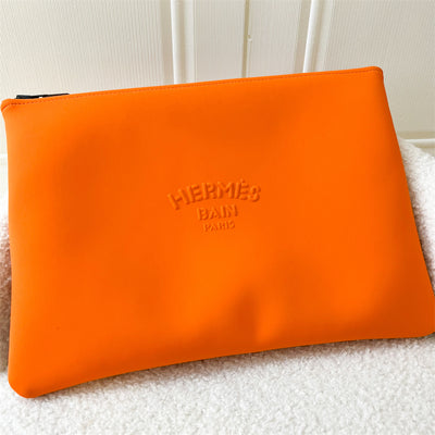 Hermes Neobain Large Case in Orange