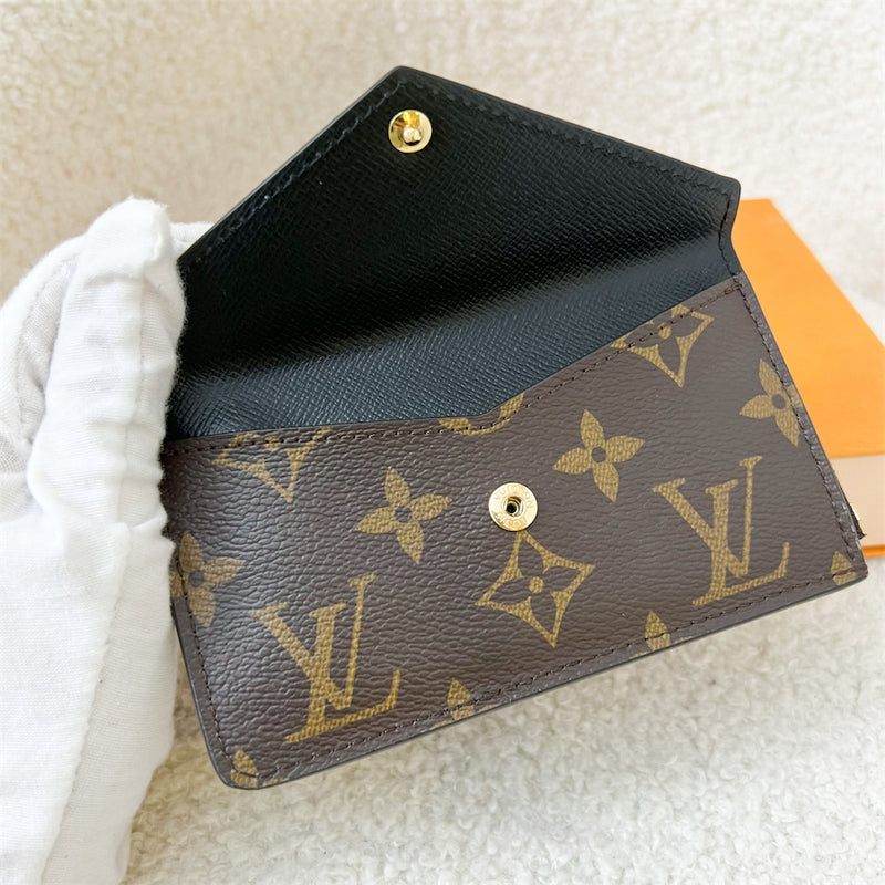 LV Card Holder Recto Verso in Monogram Canvas GHW