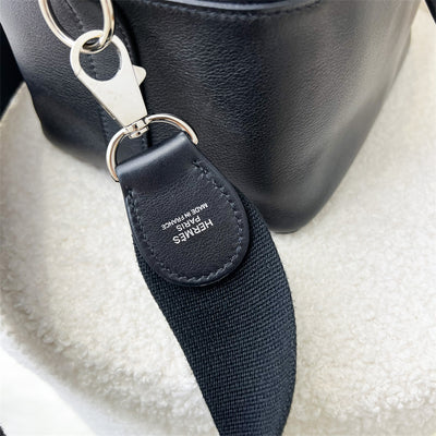 Hermes Toolbox 20 in Noir Swift Leather PHW