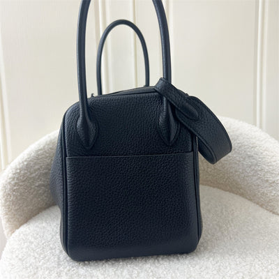 Hermes Lindy 26 in Black Clemence Leather PHW