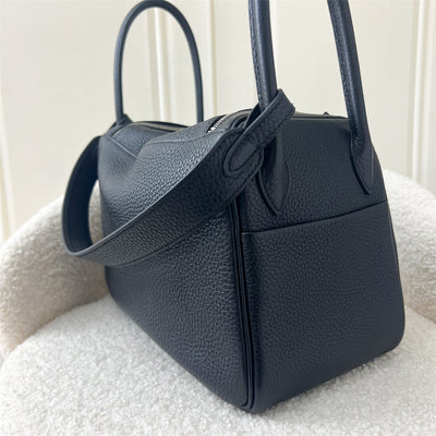 Hermes Lindy 26 in Black Clemence Leather PHW