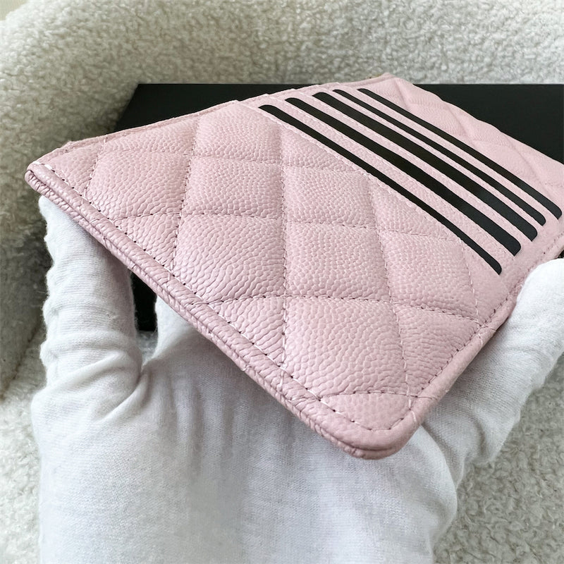 Chanel Classic Phone Pouch / Holder in 22B Pink Caviar LGHW