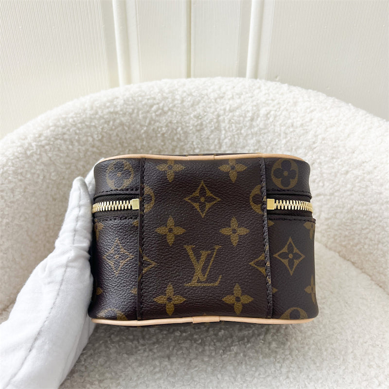 LV Nano Nice in Monogram GHW