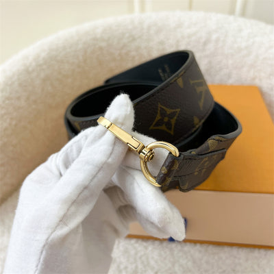 LV Thick Strap in Monogram Canvas GHW