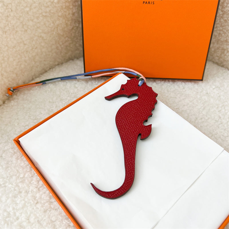 Hermes Petit H Charm Seahorse Bicolor