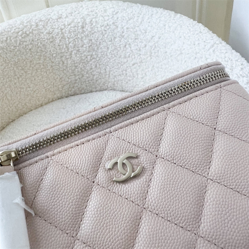 Chanel Small Vanity in 22C Beige Caviar LGHW