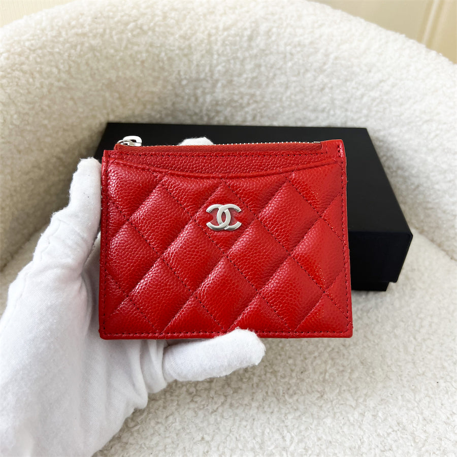 Chanel Zip Flap Card Holder With Multi Back Slots  Bragmybag