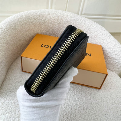 LV Clemence Long Wallet in Black Empreinte Leather GHW