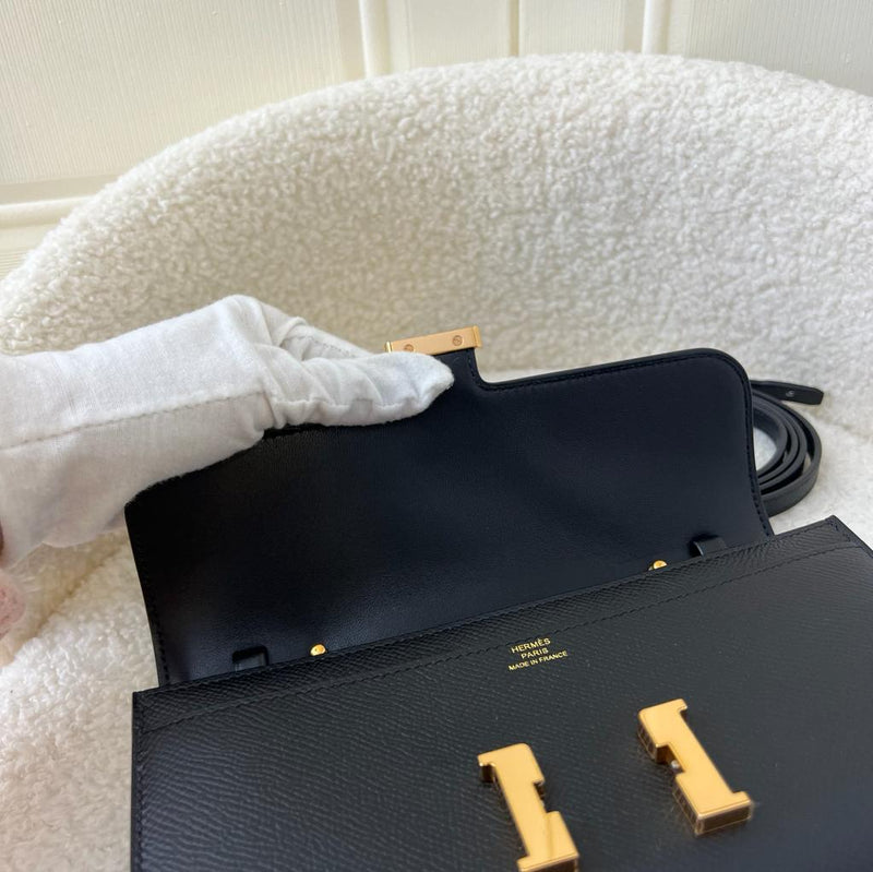 Hermes Constance to Go WOC in Noir Black Epsom Leather RGHW