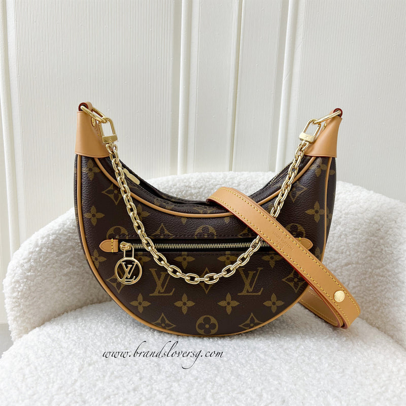 LV Loop Bag in Monogram Canvas GHW