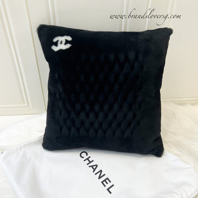Chanel VIP Gift Cushion Pillow in Black