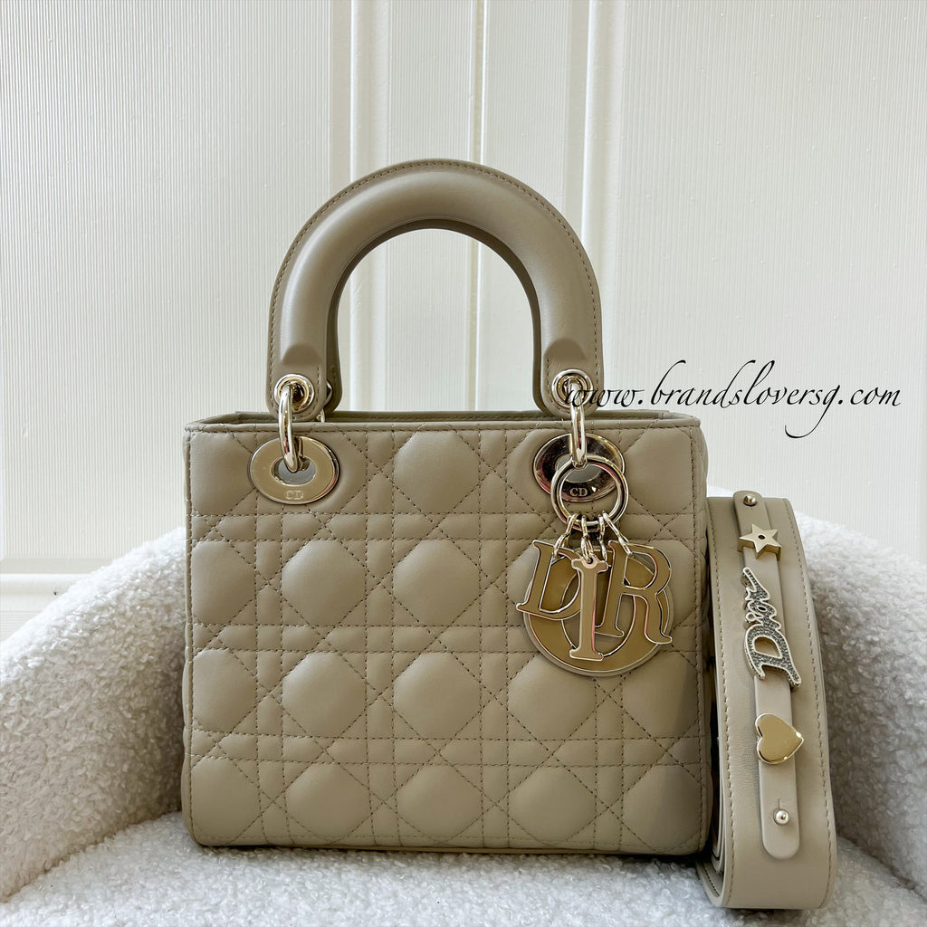 Mini lady dior discount beige